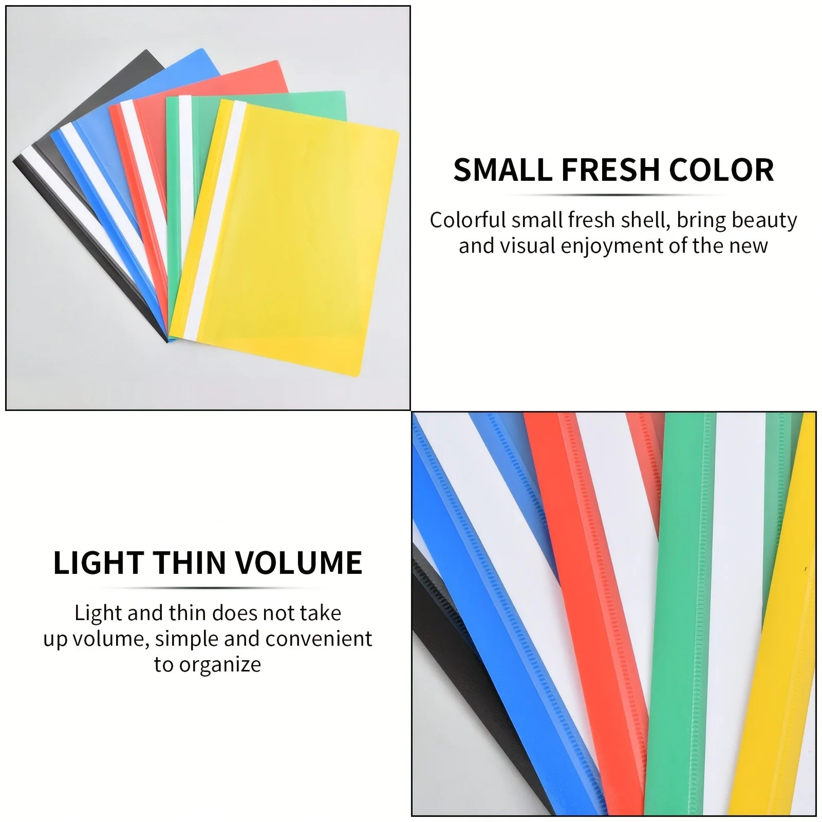 5pack A4 project folder, presentation project folder A4 report, document file transparent cover