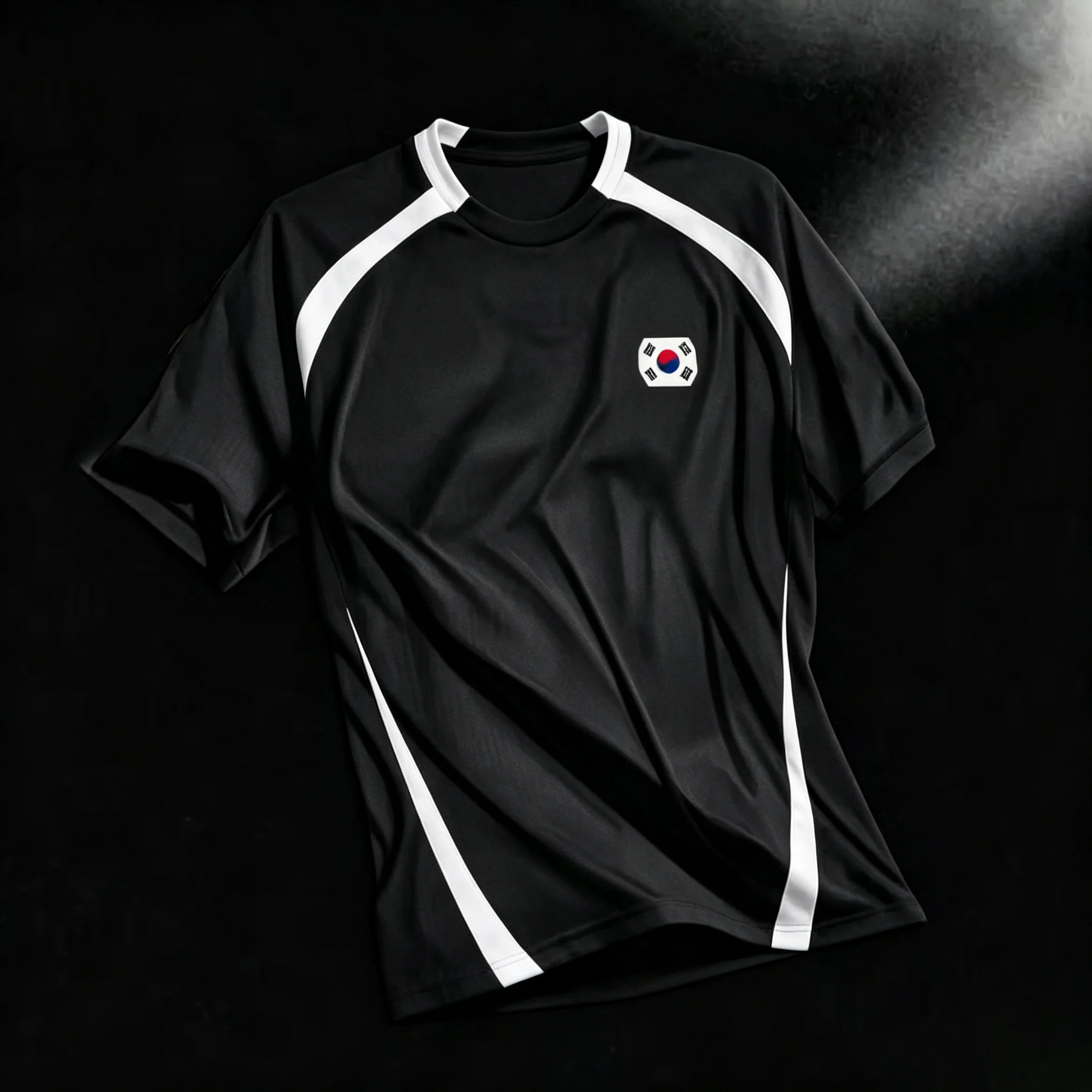 Camiseta de E-sports Estilo K para Homens e Mulheres, Camiseta de Jogo de Manga Curta, Respirável e de Secagem Rápida, Top Atlético Casual Estilo Y2K.
