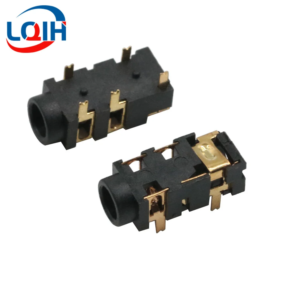 10PCS 3.5mm Female Audio Connector 5 Pin Dip Headphone Jack Socket PJ-327A Audio Interface Audio Jack - Image 2