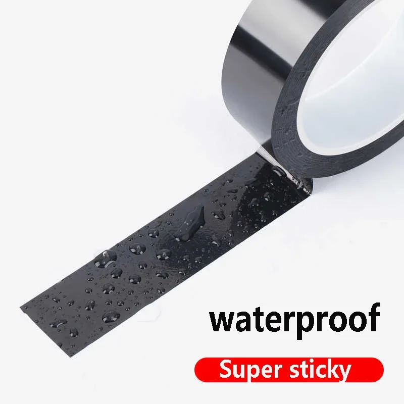 

Black Shading Tape PET High-temperature Resistant Shading Waterproof Tape Non Marking Single-sided Adhesive Car Exterior Sticker