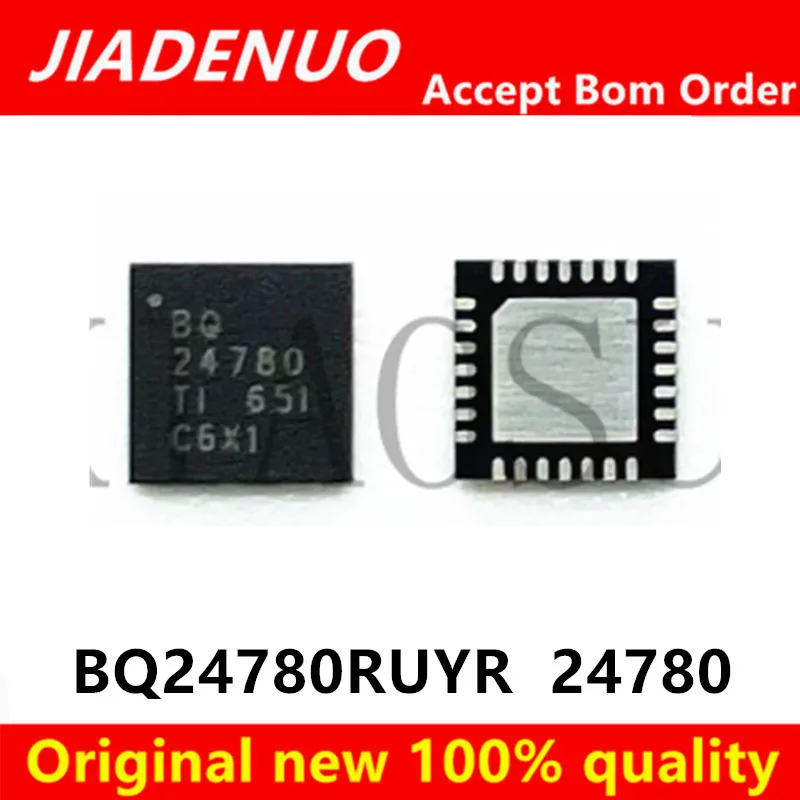 (2-10piece)100% New BQ24780RUYR BQ24780 PQ24780 24780 QFN‑28 Battery Charger Management Controller IC Chipset