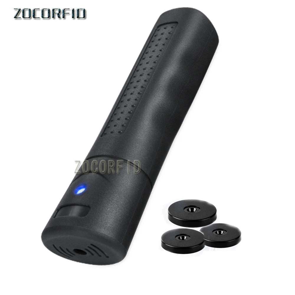 Z-6200F+ RFID Guard Tour System, IP67 Waterproof Patrol Reader, Automatic Card Reading, Durable Design with Free Software
