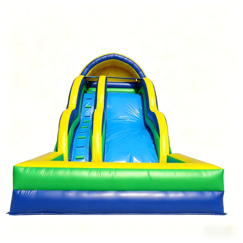 Commercial Inflatable Bounce House Bouncy Slide With Water Slide Kids' Jumping Castle