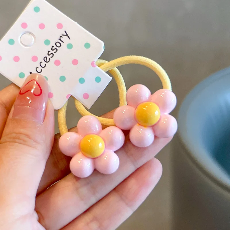 Bandas elásticas para el pelo para niña y niño, accesorios para el cabello, lazos para el pelo para bebé, 2 piezas