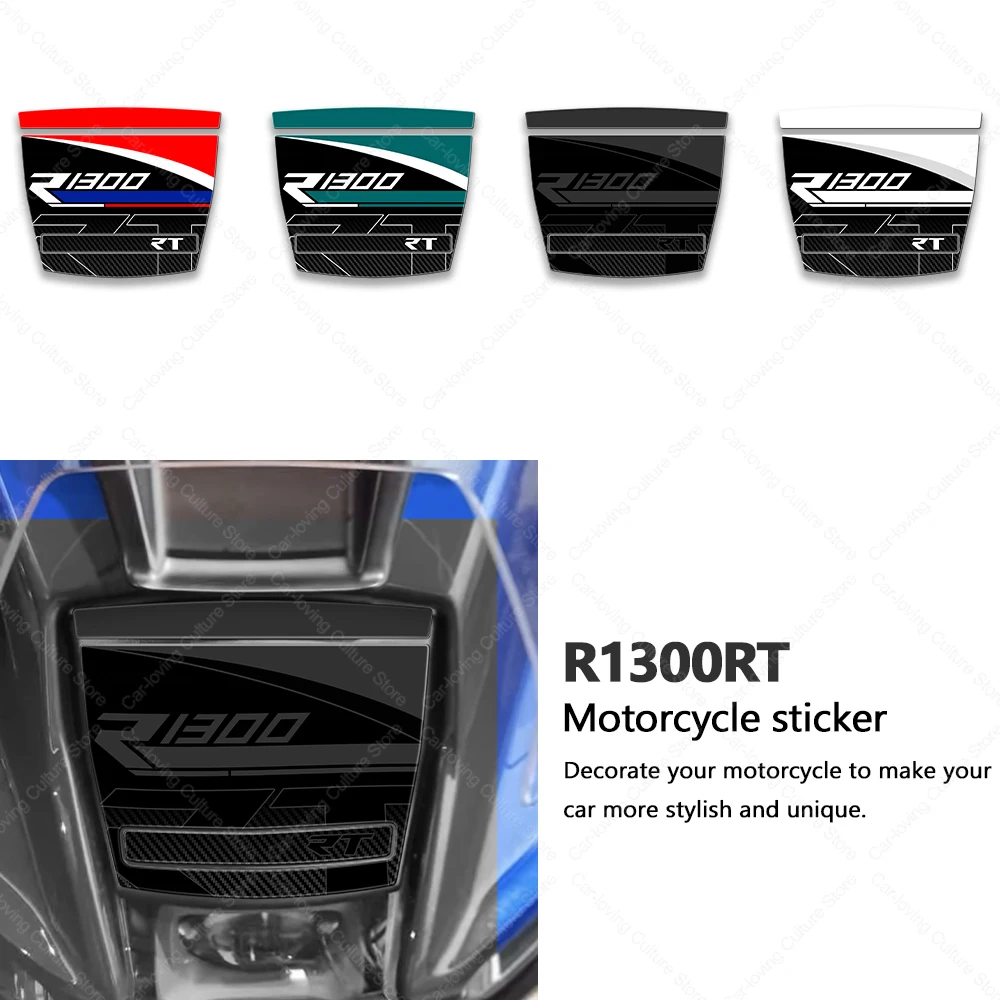 

For R1300RT R 1300RT 3D Resin Protective Sticker Motorcycle Above the Front Headlights Waterproof Protective Sticker R 1300RT