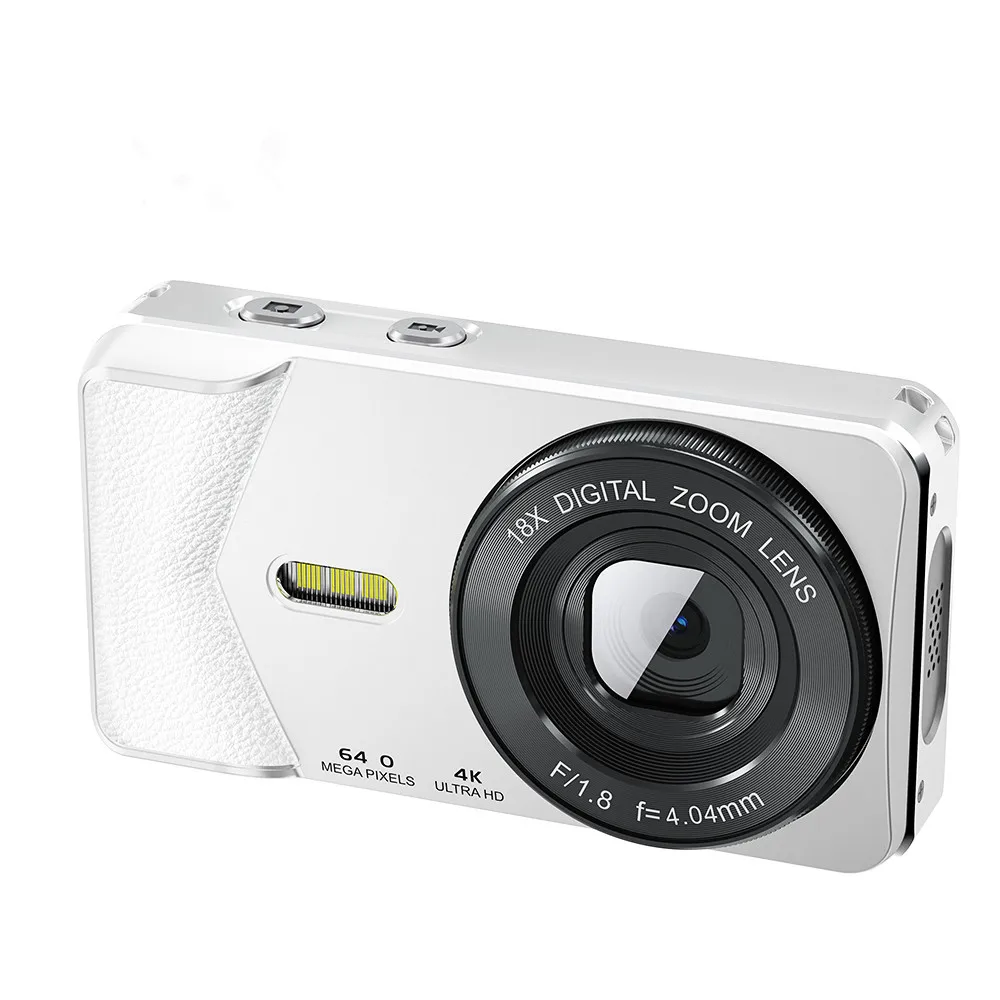 Telele A59 디지털 카메라 어린이 카메라 16x 줌 컴팩트 카메라 초보자를위한 1080P 44MP 카메라