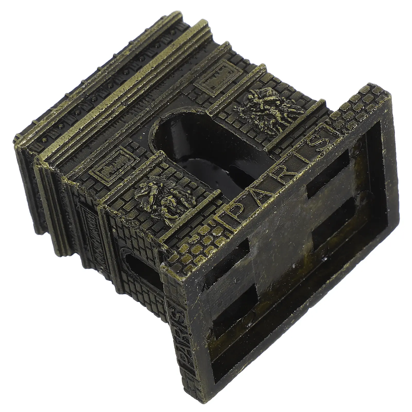 Vintage Triumphal Arch Alloy Desktop Ornament Retro Home Table Decoration Unique Metal Decorative Desktop Decor