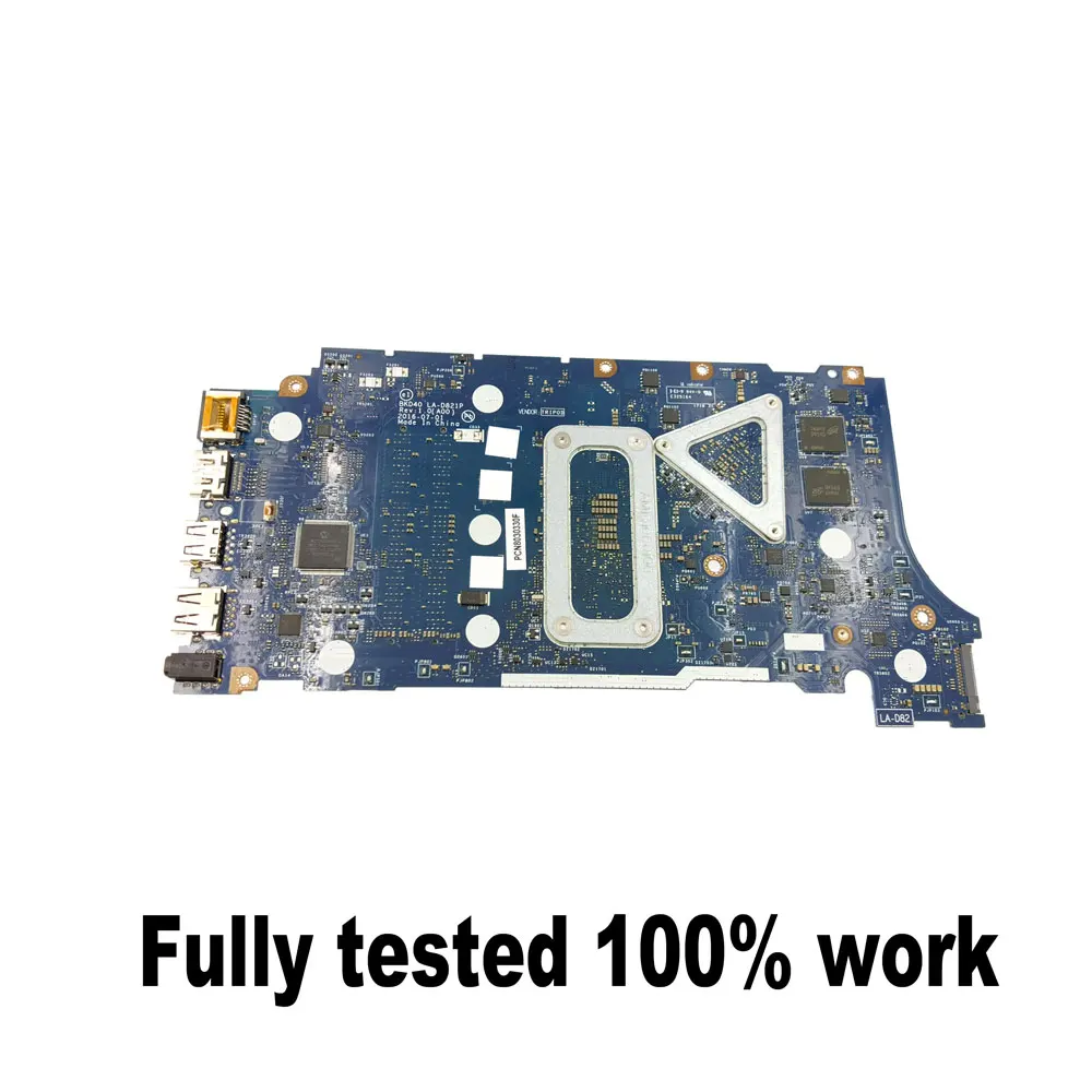 BKD40 LA-D821P  For DELL Inspiron 7460 7560 Vostro 5468 5568 Laptop Motherboard I5-7200U I7-7500U CPU 940MX GPU MAINBOARD