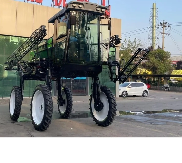 Large Capacity 2000L Tank Agricultural Self-Propelled Boom Sprayer Farm Protection Machinery with Power Source