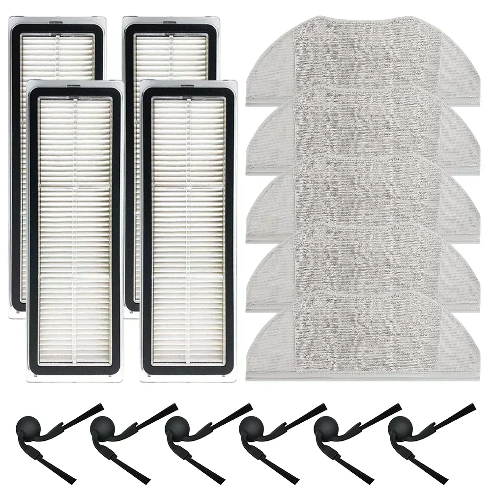 For Xiaomi Robot Vacuum S40 / OV81 Side Brush HEPA Filter Mop Pads Spare Parts  For Household Supplies Cleaning Vacuum Parts