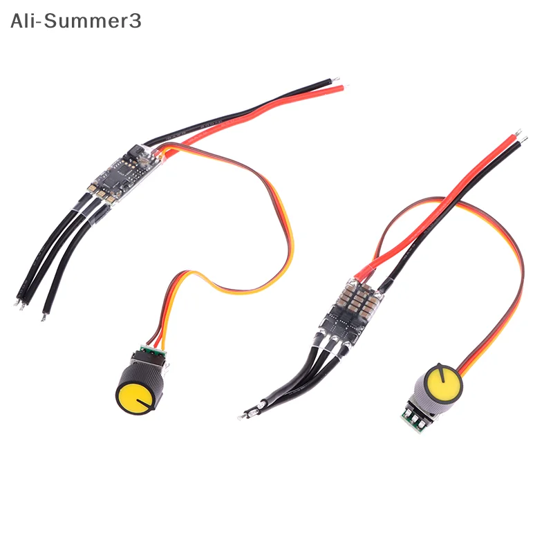 DC 7-26V Three-phase Brushless Motor Driver DC Motor Drive Board Speed Controller Regulator With Potentiometer For LiPo 2-6S