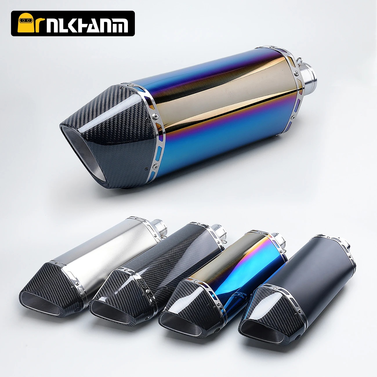 

Yoshimura Exhaust Muffler System Hepta Force TSS Racing For Z900 CBR650 Z1000 R1 R3 Tmax560 Z400 R7