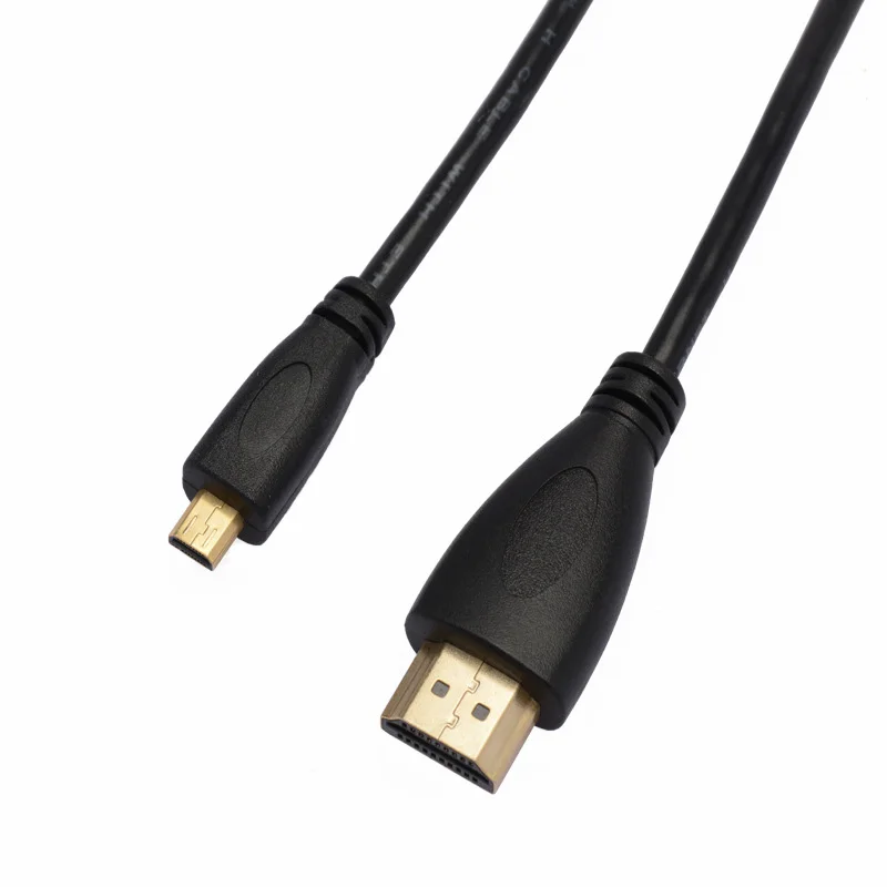 1m/2m/3m/5M/10M V1.4 M/M HDMI-Compatible to Micro HDMI Audio Video Cable 1080p 1440p For HDTV PS3 XBOX 3D HD TV Camera Projector