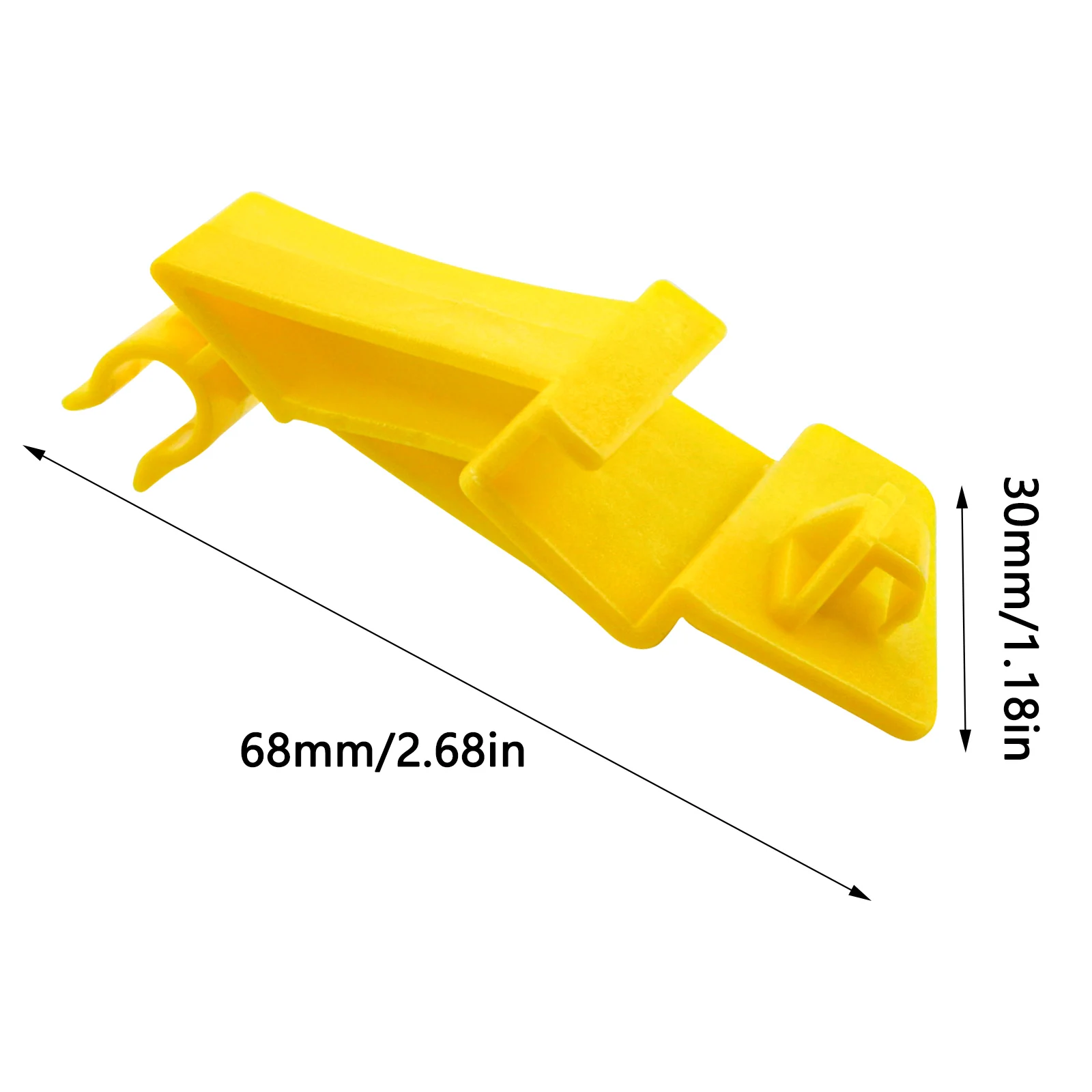 2X/4X Bonnet Hood Stay Clip Retainer For Ford For Fiesta For Transit Bonnet Stay Prop Clamp Retainer Connect Support Rod