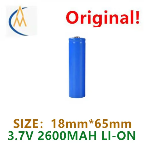 buy more will cheap3.7V pointed 18650-2600mAh lithium battery LED lighting electric toothbrush student desk lamp lithium battery