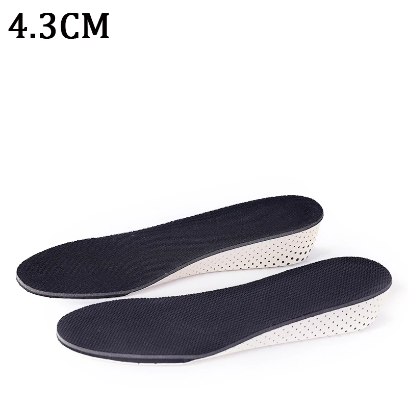 1 Paar Einlegesohlen zur Erhöhung der Höhe, Unisex-Schuhe, Einlegesohle, Höhenlift, verstellbarer Schnitt, Schuh-Ferseneinsatz, größere Unterstützung, saugfähige Fußpolster