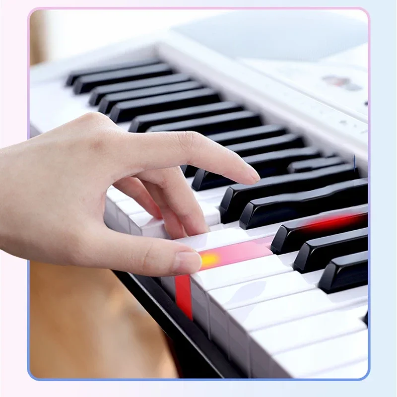 Professional Electric Piano 61 Keys Digital Childrens Piano Adults Midi Controller Keyboar Teclado Midi Musical Instrument