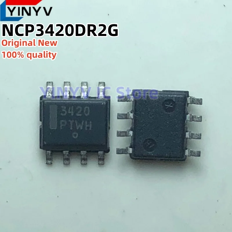 

10 шт. NCP3420DR2G 3420 NCP3420 SOP-8 драйвер MOSFET с двойными выходами для синхронных понижающих преобразователей оригинальный новый 100% качество