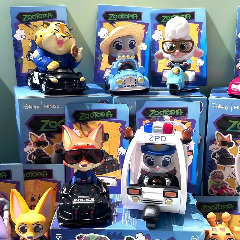 الجديد في المخزون Zootopia 2 صعود غير الماماليين أنيمي الشكل جودي هوبس نيك وايلد لطيف دمية سبيكة نموذج سيارة لعب الاطفال هدية
