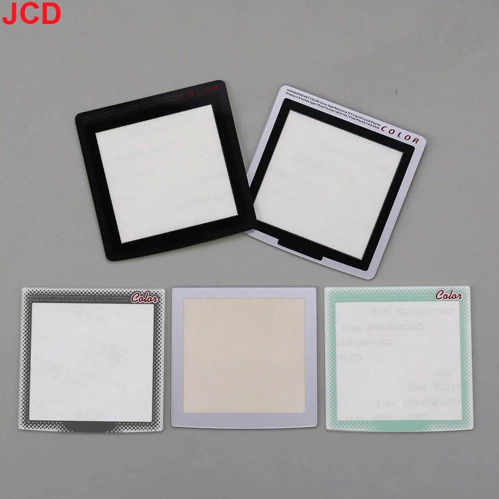 

JCD 1pcs Screen Lens Protective Cover For Neo Geo Pocket NGP Color Plastic Glass lens Mirror For NGPC Neogeo Lens Protector