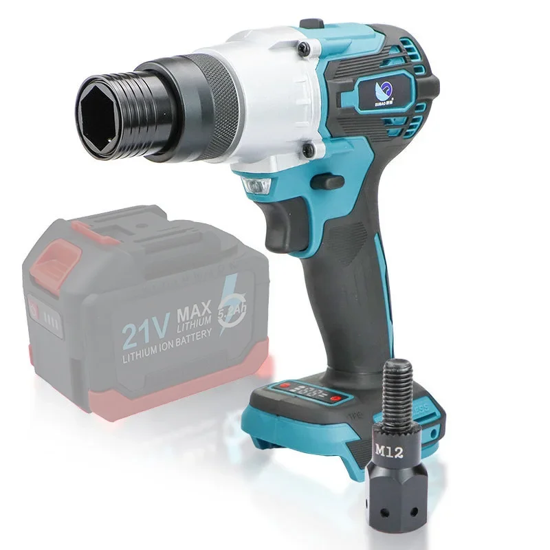 SUBAO S-Class อัจฉริยะดิจิตอล Rivet Gun (ไม่มีแบตเตอรี่) ชาร์จปืนเล็บ M3M4M5M6M8M10M12 อัตโนมัติ Rivet Nut Gun