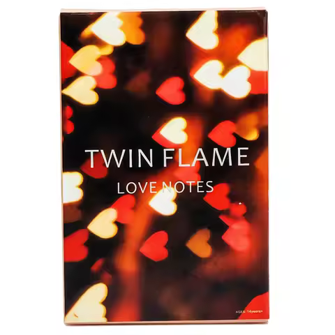Twin Flame Love Notes Oracle Cards Classic Divination Visions Tarot Pocket Board Games Deck Party Edition