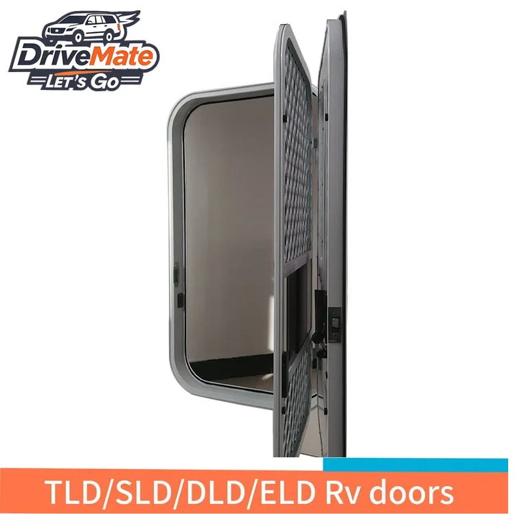 

High Performance Small Single Point Lock Teardrop Rv Door Motorhome Door Custom sizes