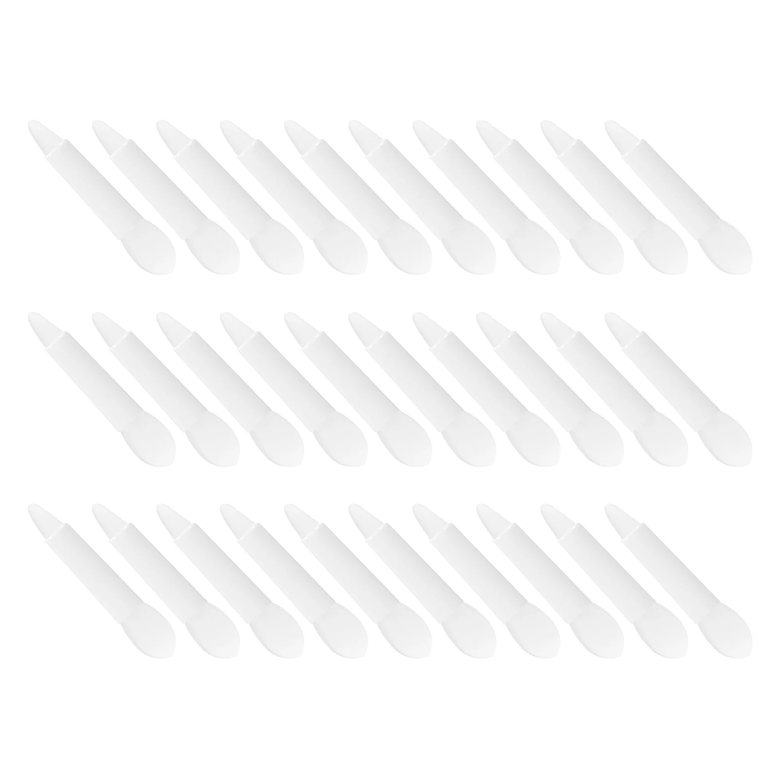 30 Uds. Pinceles de lápiz labial de silicona, aplicadores de máscara de labios finos y suaves, brillo de labios, sombra de ojos, pinceles de maquillaje, pincel de lápiz labial