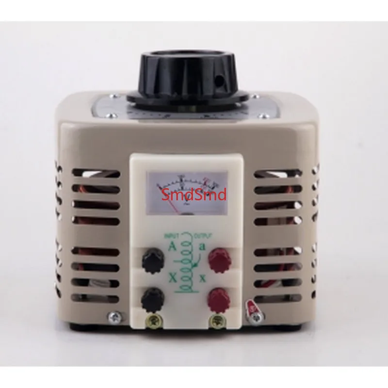 Variac con Medidor - Transformador de Salida de CA Variable 2 Amperios 0-250V (TDGC2-0.5KVA)