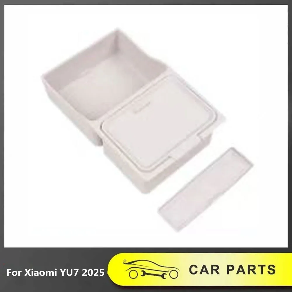 

Ящик для хранения в подлокотнике, центральная консоль автомобиля, нижний ящик для хранения внутренних принадлежностей и аксессуаров для Xiaomi YU7 2025