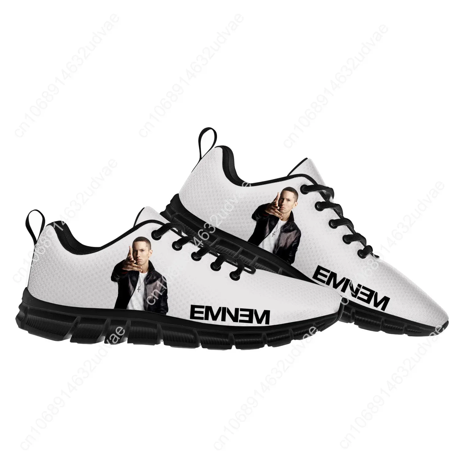 Eminem-zapatos deportivos populares para hombres, mujeres, adolescentes, niños, zapatillas de deporte, zapatos de pareja personalizados de alta calidad, rapero de Hip Hop, música