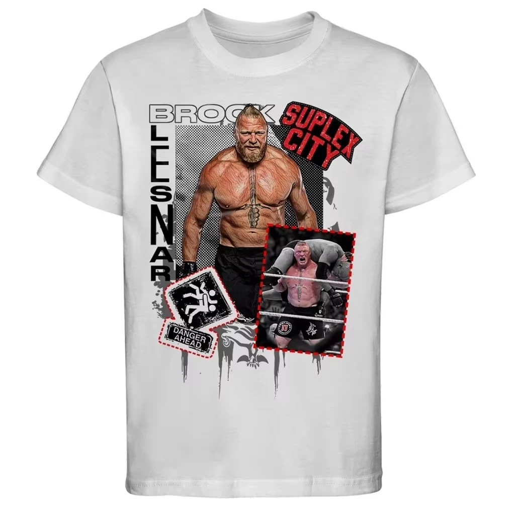 

Лето 2022, мужская футболка Beast Brock Lesnar Wrestling, свободная мужская футболка с круглым вырезом и коротким рукавом, мужская одежда высокого качества
