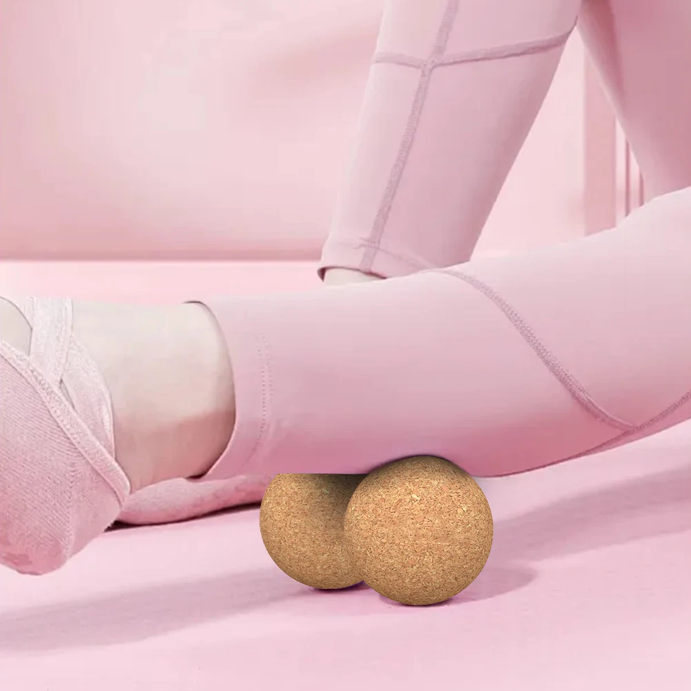 الفلين تدليك الكرة العلاج كرة لاكروس العلاج الليفي العضلي الكرة لإطلاق الليفي العضلي لتدليك الأنسجة العميقة اليوغا