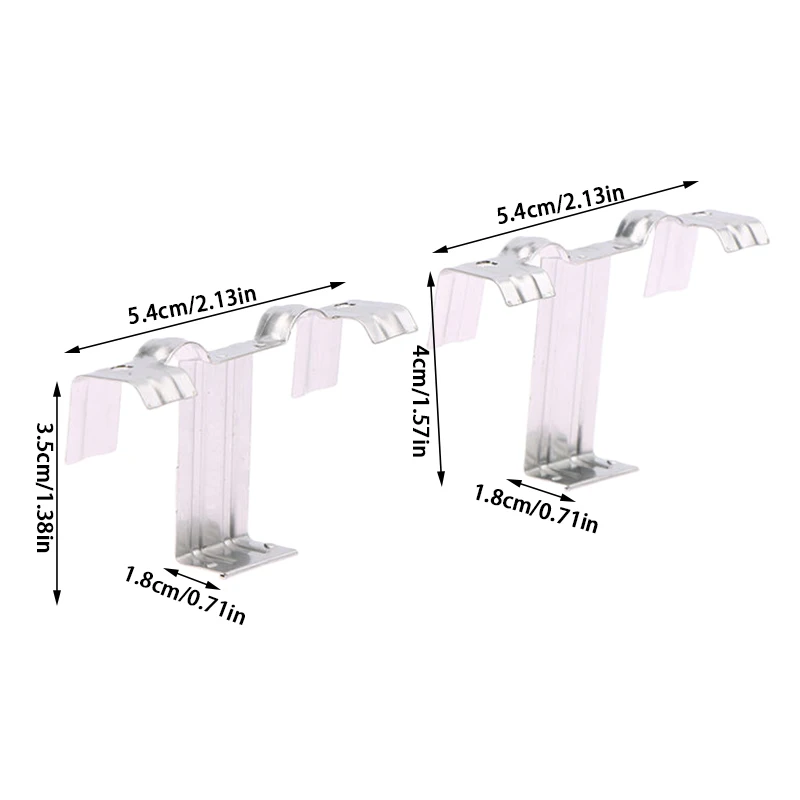 10Pcs 30/35MM Stainless Steel Solar Panel Photovoltaic Water Guide Clip Deflector Mud Drain Button Water Redirection Clips.