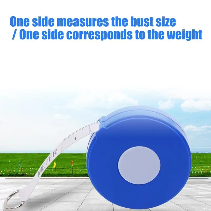 Flexible Pig and Sheep Body Measuring Tape, Manual Livestock Weight Reference Tool with Printed Chest Scale and Portable Case