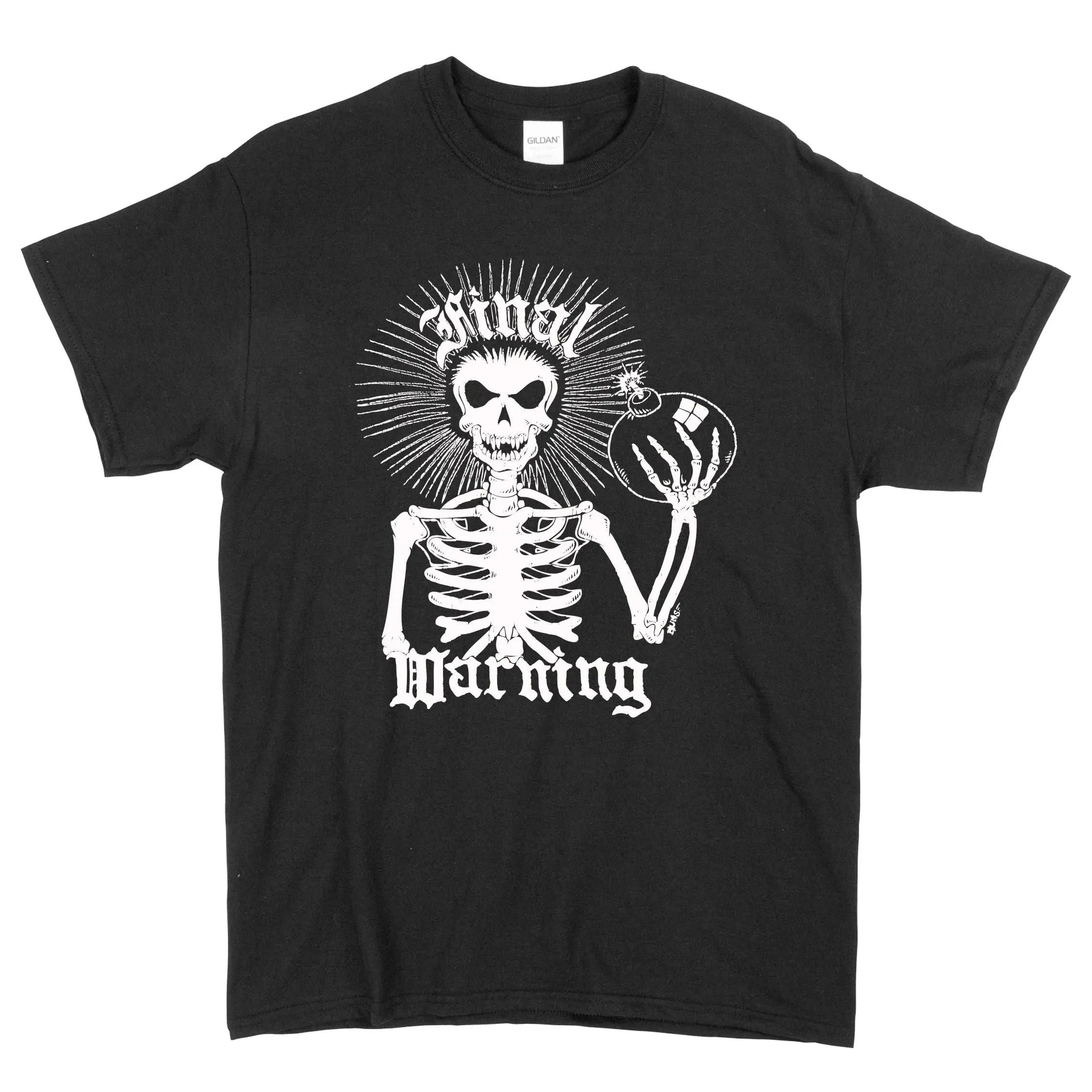 Final Warning Buns Portland Punk T Shirt