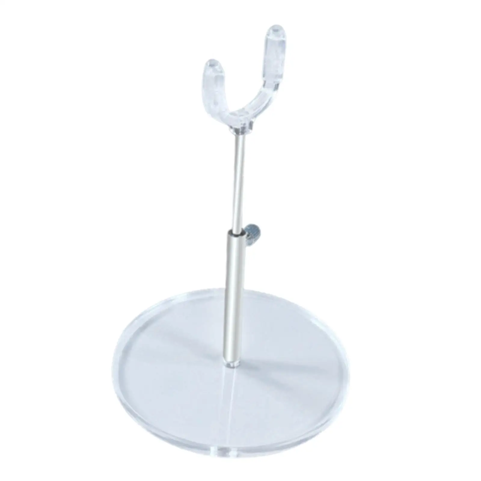 Elegant Doll Display Stand for 1/12 Scale BJD Dolls Portable Liftable Support Holder Adjustable Height with Stable Metal Base