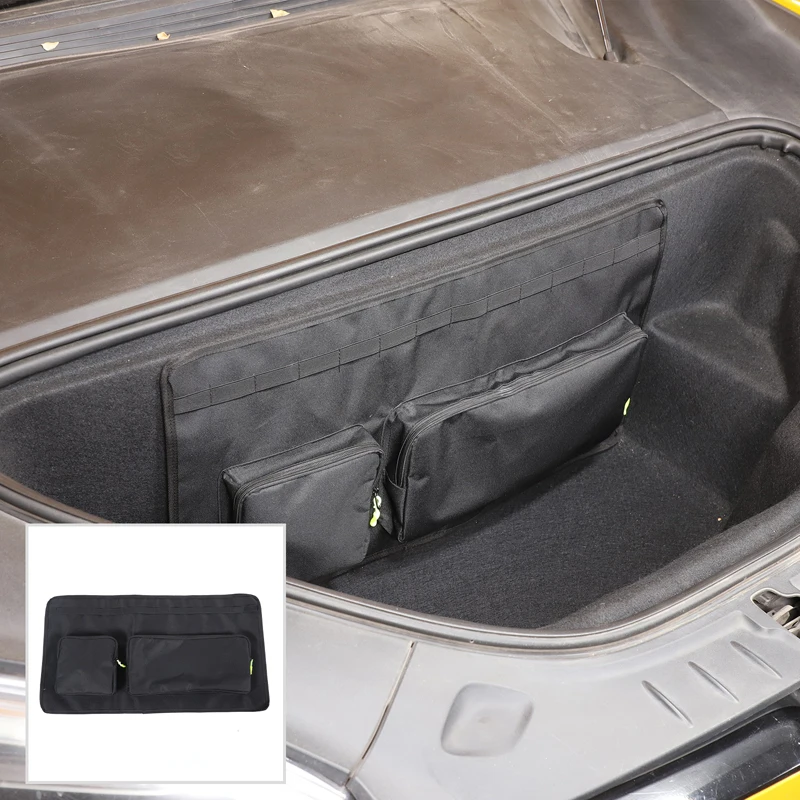 

For Tesla Model S 2014+ front trunk hanging bag Car front trunk storage bag Car storage accessories Oxford cloth 1pcs