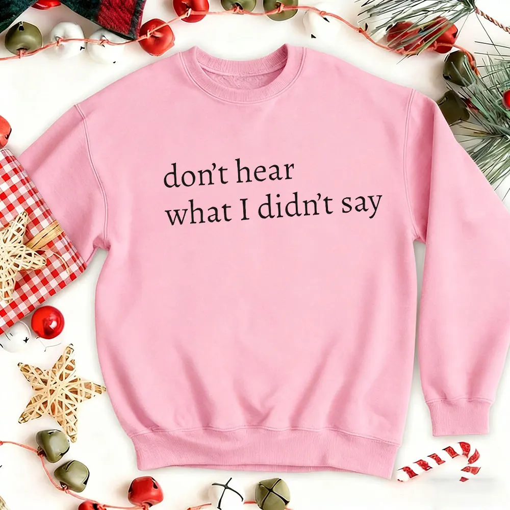 لا أسمع ما لم أقول سترة التوعية بالتوحد للجنسين مدخل هودي الحب على الطيف دعم التنوع العصبي هدية