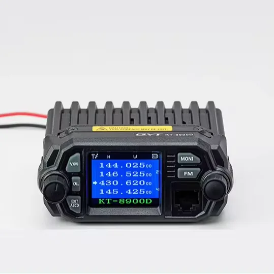 

QYT KT8900D Mini Two-Way Mobile Walkie Talkie VHF&UHF Car for Radio Hot Sale for Car Use