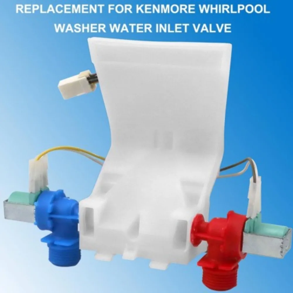 

W10144820 Water Inlet Valve 120V AC for Whirlpool Washer - Replaces W10311458 W10140911