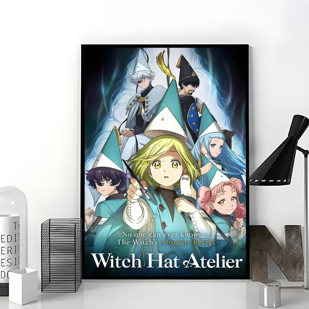 Fantasy Manga W-witch Hat Atelier Poster Trendy Aesthetic Wall Art Poster for Dorm Room Bedroom Decor