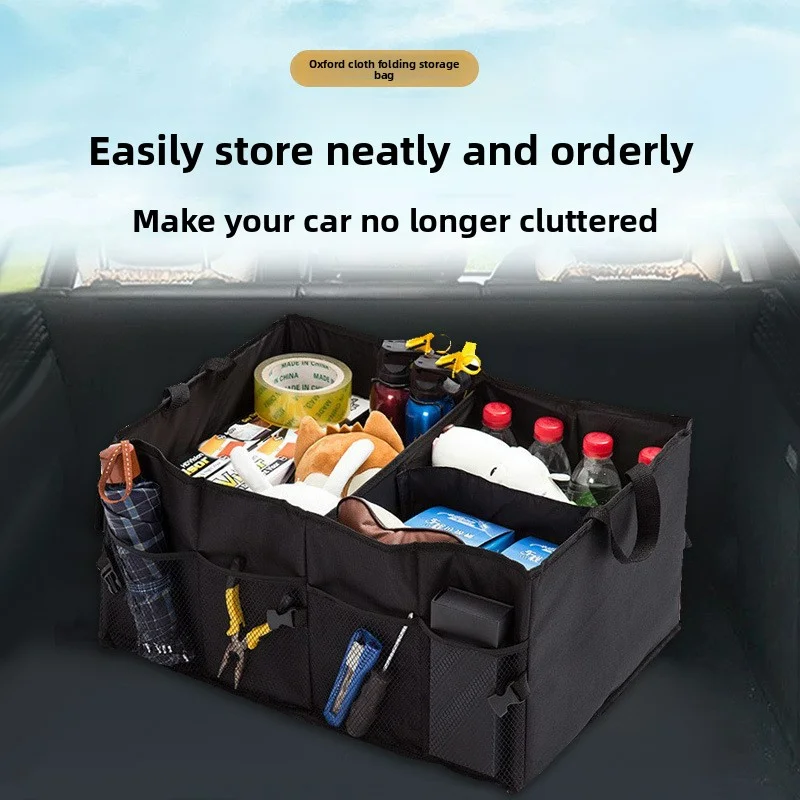 

Car Trunk Storage Bag Multi-functional Foldable Storage Box Environmentally Friendly Durable Storage Box Automobile Parts