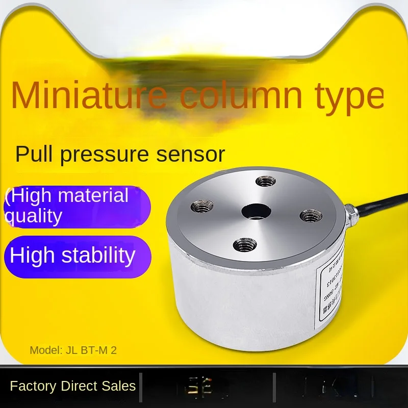 

Small Column Pull Pressure Weighing Sensor JLBT-M2 Gravity High Precision Force Measuring Industrial Sensor