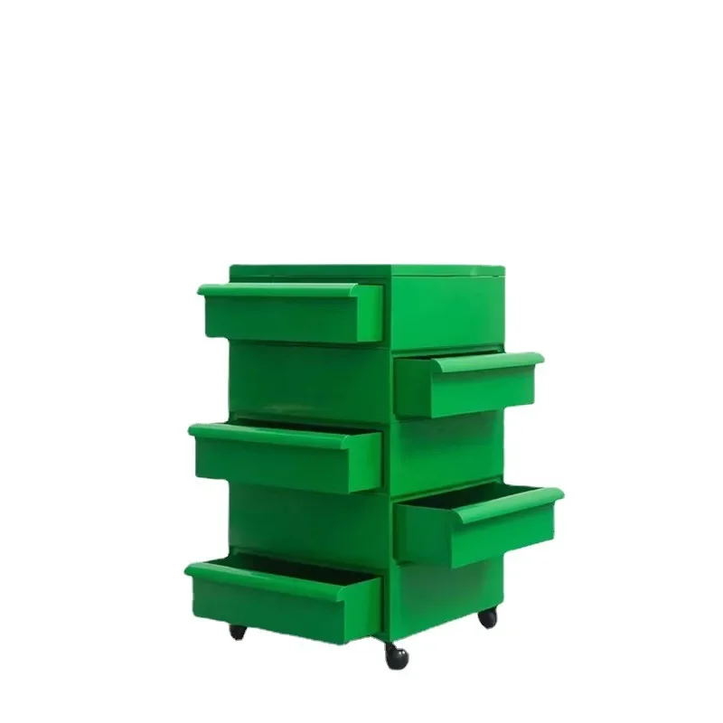 

Simple ins bedside table, medieval large-capacity drawer storage mobile trolley bedroom storage cabinet