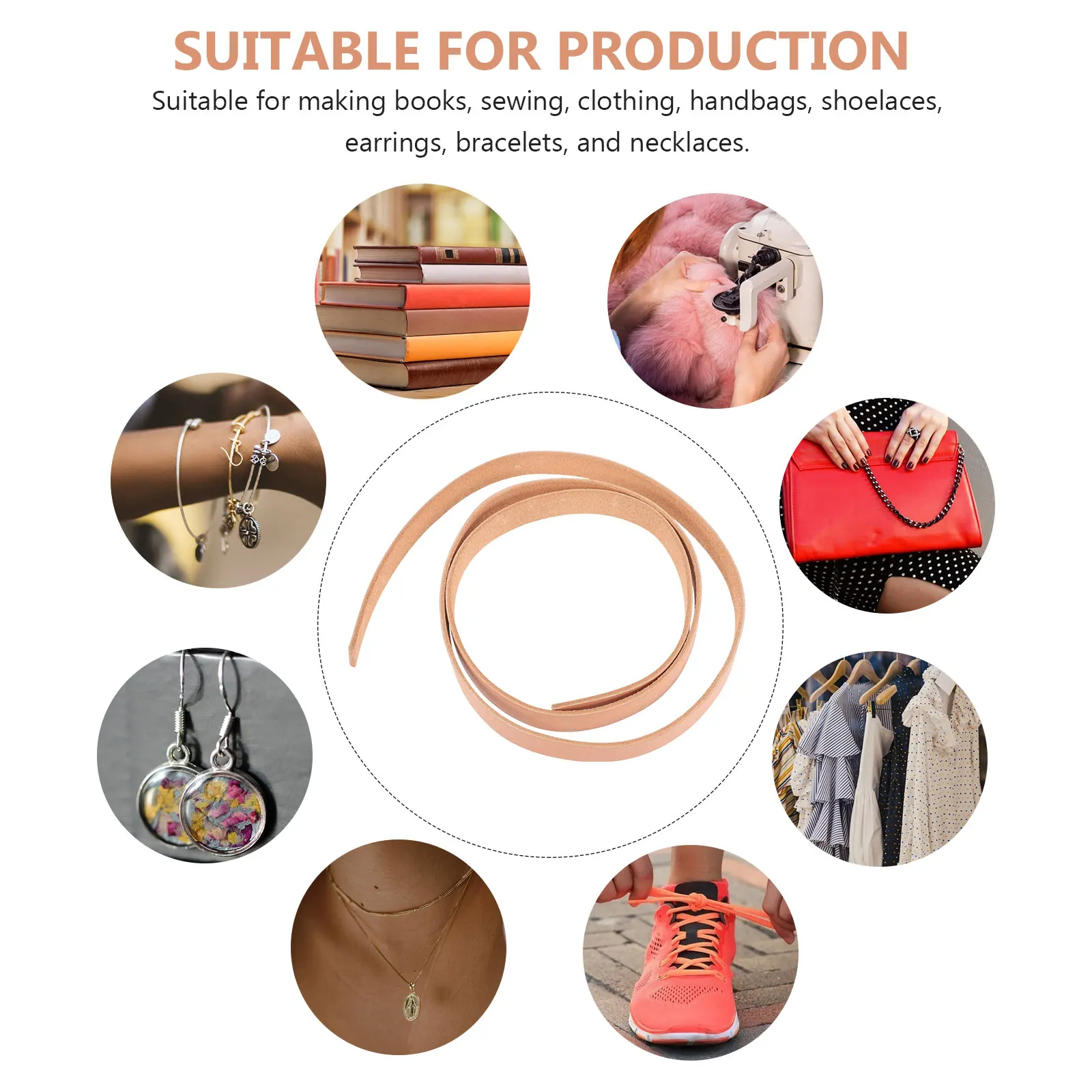 

DIY Strap Cowhide Decor Craft Shoelace Men Belts Jeans Cord Watch Straps Wristb Rope Bracelet Making Thread Lightweight