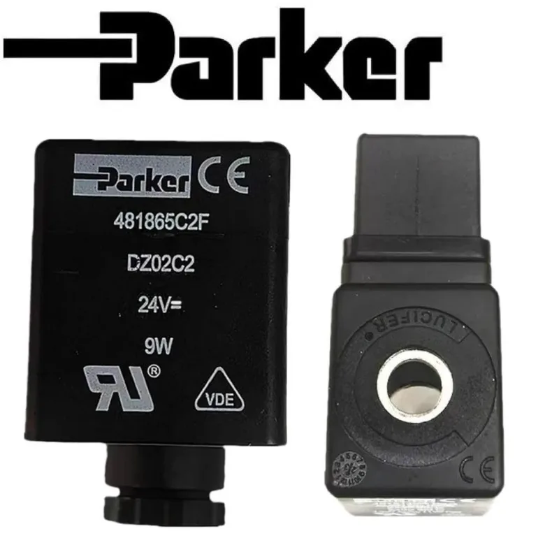 The United States imported Parker blow molding machine solenoid valve coil PARKER 481865C2 DC24V 9W