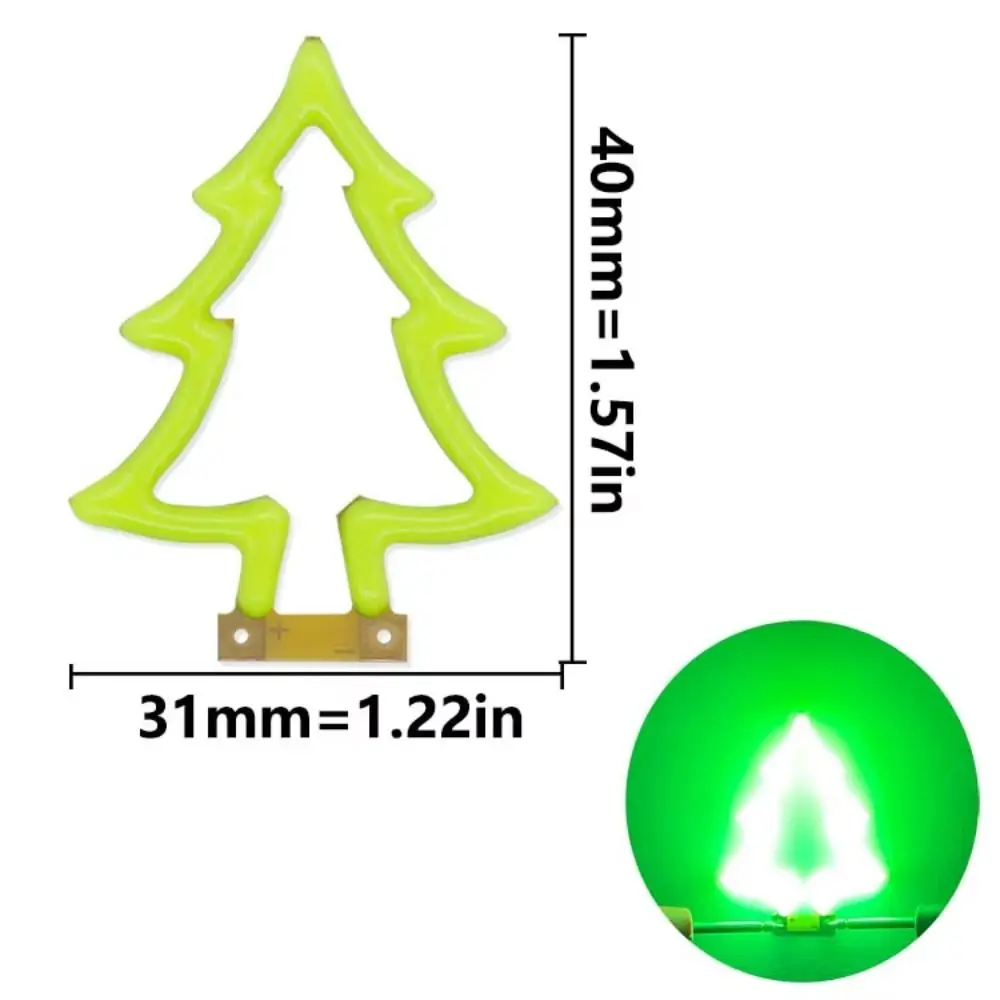 3V LED Edison Filament Cartoon Irregular Shape Flexible Filament Bulb DIY Lighting Decorative Art Filament Christmas Decoration