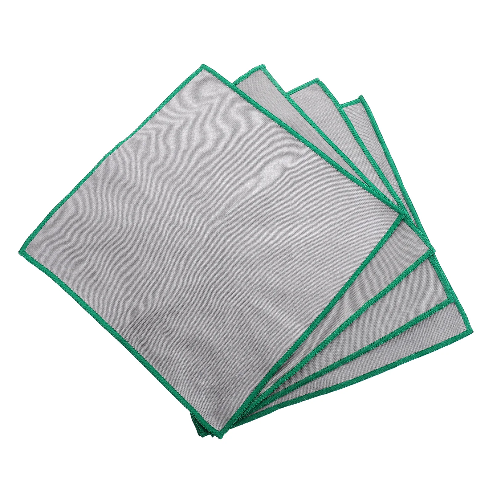 

4Pcs Microfiber Car Window Cleaner Cloths Reusable Absorbent Towels for Glass Mirrors Windshield Home Kitchen Glass Towels