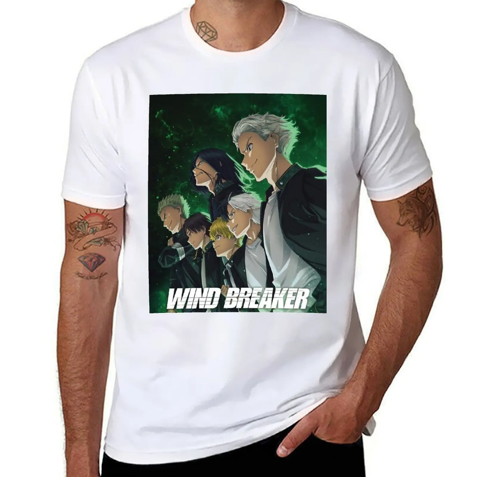 تي شيرت Wind Breaker تي شيرت مضحك تي شيرت رجالي تي شيرت قطني